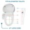Bidetmate 3000 Series Bidet Seat, Panel Control, Elongated, White BM-3000P-E - alternate 5